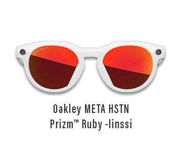 Tuotekuva Oakley Meta HSTN 0OW8002 Prizm Ruby -linssillä